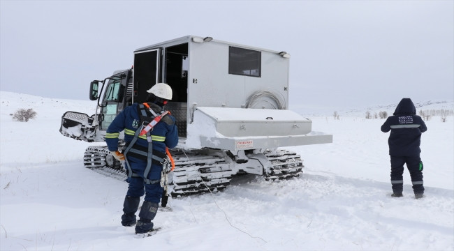 ÇEDAŞ'ın "Enerji Timleri" Dondurucu Soğuklarda Kesintisiz Enerji İçin Çalışıyor