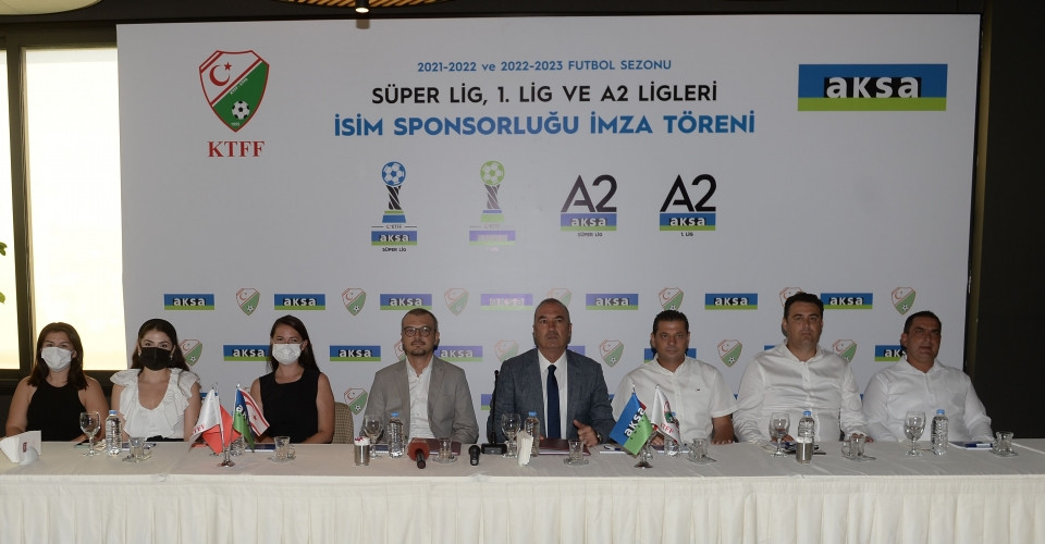 Aksa Enerji, KKTC Süper Lig ve 1'inci Lig'in İsim Sponsoru Oldu