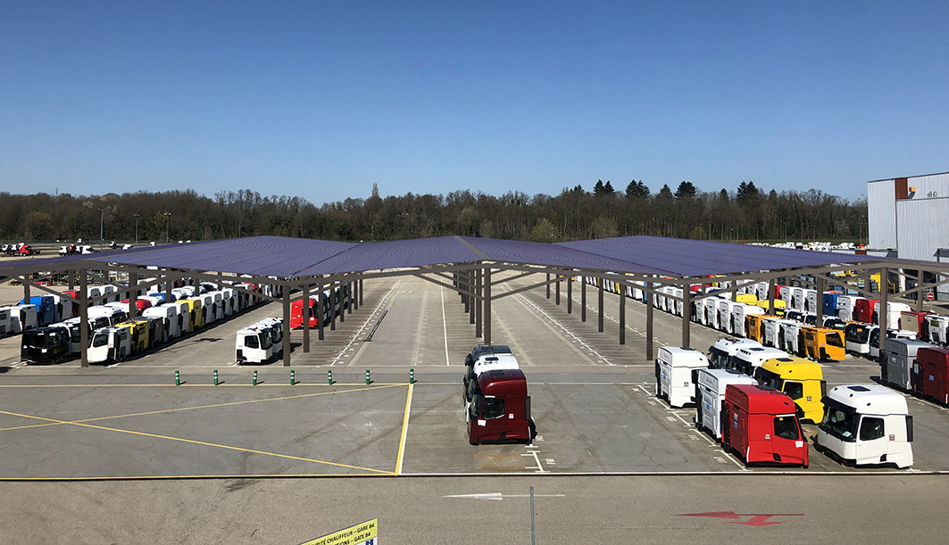 Bourg-en-Bresse'deki Renault Trucks Tesisi, 17 Hektarlık Güneş Enerjisiyle Donatılıyor